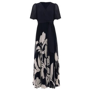 Phase Eight Abgail Navy Wrap Dress